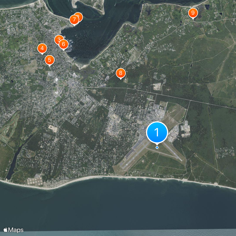 Nantucket Memorial Airport Map
