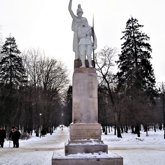 Monument to soldiers of 42 Infantry Regiment in Bialystok