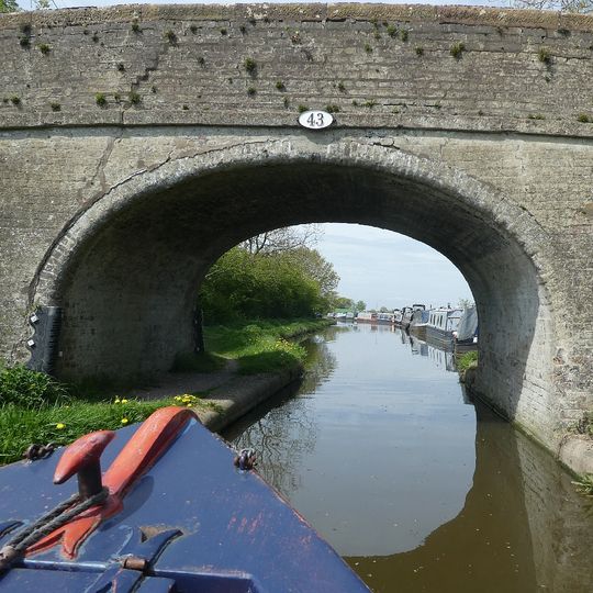 Shropshire Union Canal Bridge Number 43 At Sj 772 259
