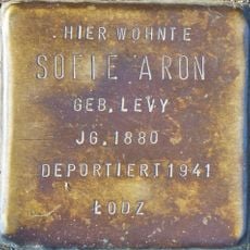 Sofie Aron geb. Levy