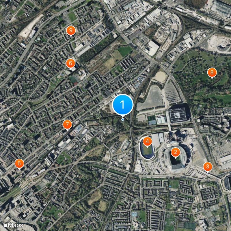 Manchester Gorton Map