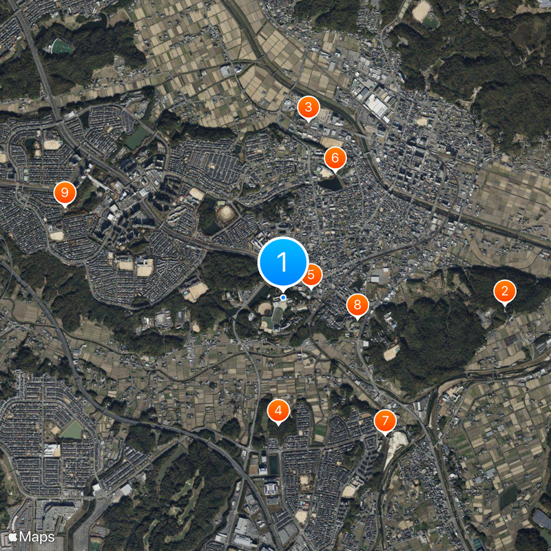 三田学園中学校・高等学校 Map