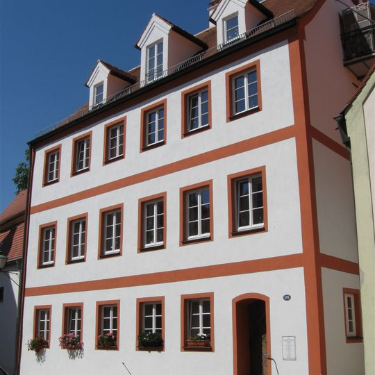 Ehemaliges Handwerkerhaus und ehemaliges Bortenmacherhaus