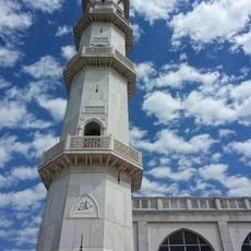 Weißes Minarett