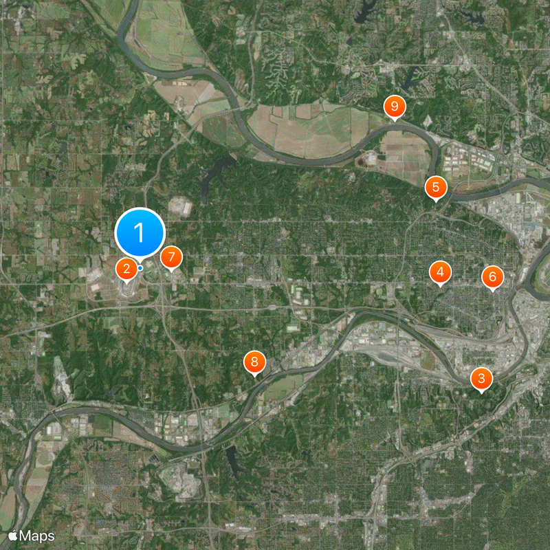 Children's Mercy Park Karte