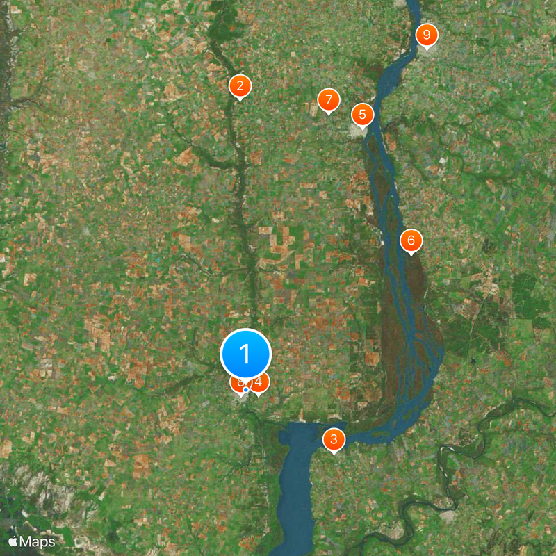 Gualeguaychú Map