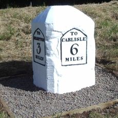 Milestone (East Of Carlisle Lodge) At Ngr Ny49150 57990