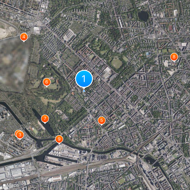 Berlin-Wedding Karte