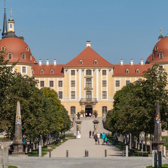 Polish-Saxon Post Milestone in Moritzburg