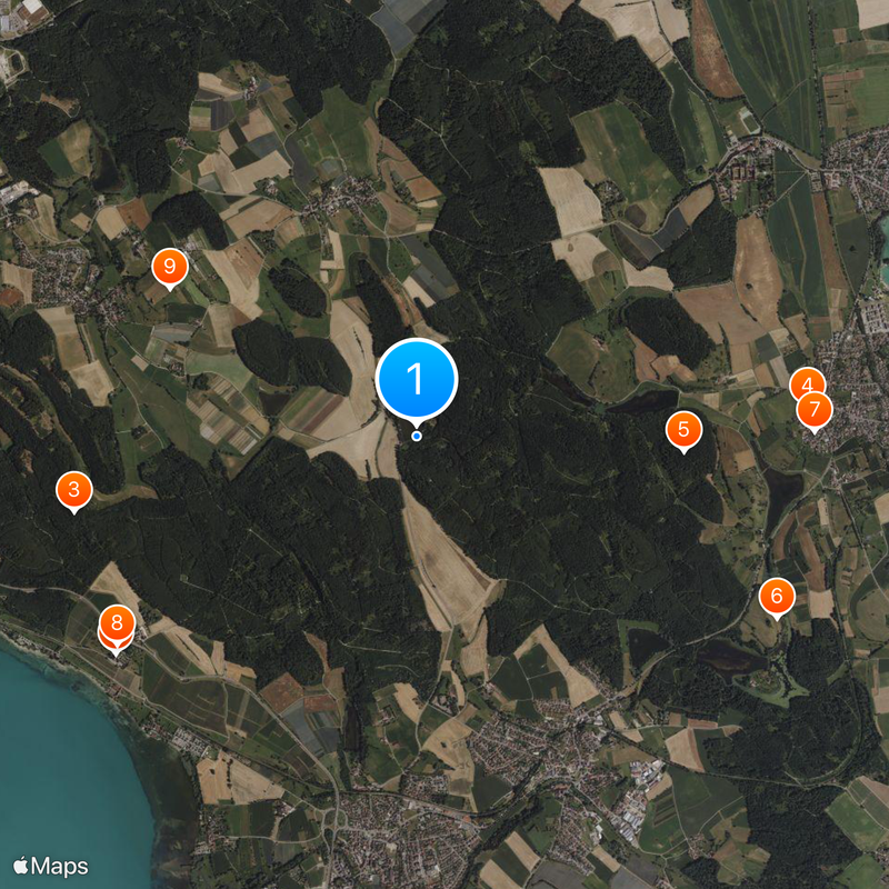 Affenberg Salem Mappa