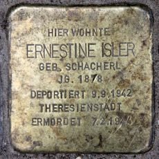 Stolperstein en memoria de Ernestine Isler