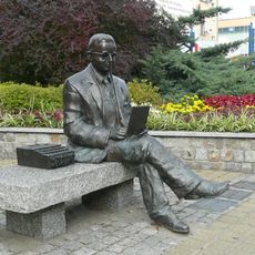 Marian Rejewski monument in Bydgoszcz