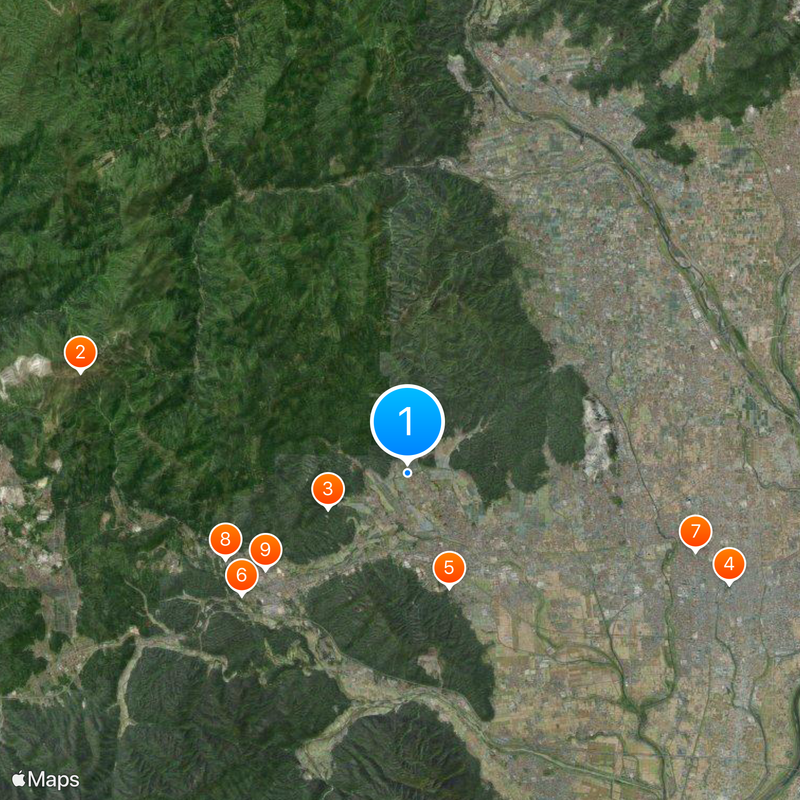 Shin-Tarui Station Map