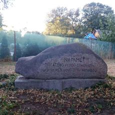 Památník výročí osvobození Rudou armádou v Jiříně