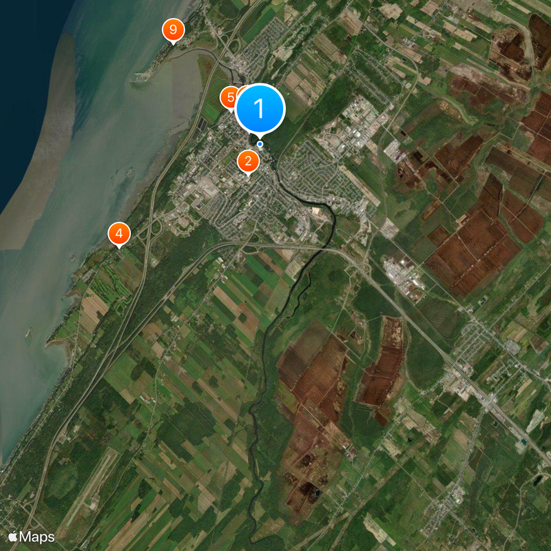 Rivière-du-Loup Mappa