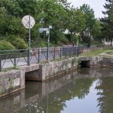 Fussgängerbrücke Nürnberger Straße in Neumarkt in der Oberpfalz
