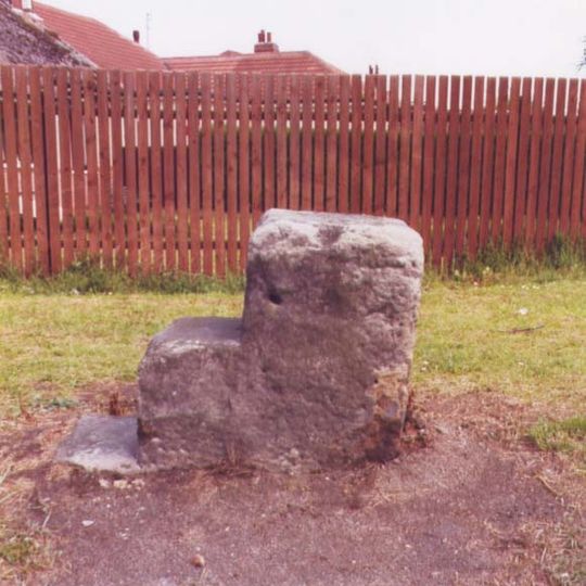Milestone, opp. Petrol Station, just S of turn to Preston