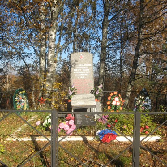 Mass grave of Baltic Fleet aviators