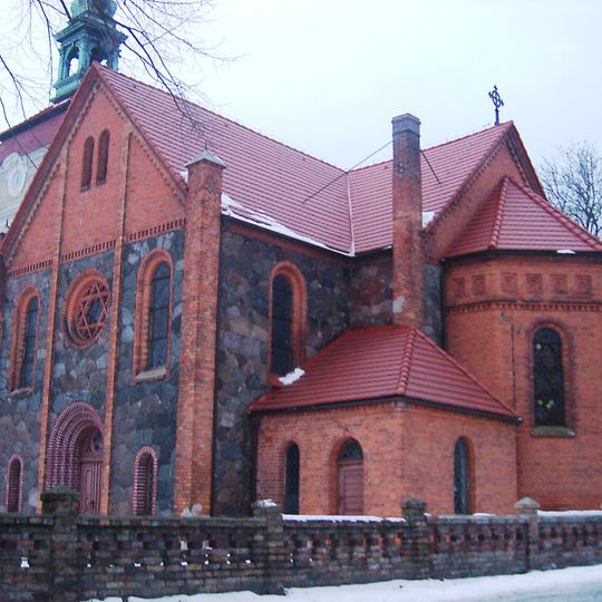 Kościół św. Wojciecha, wieża - 1737; kościół - 1867-1868