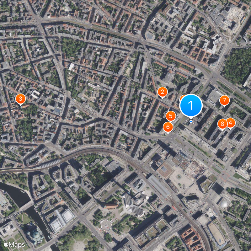 Hofbräu Wirtshaus Berlin Map