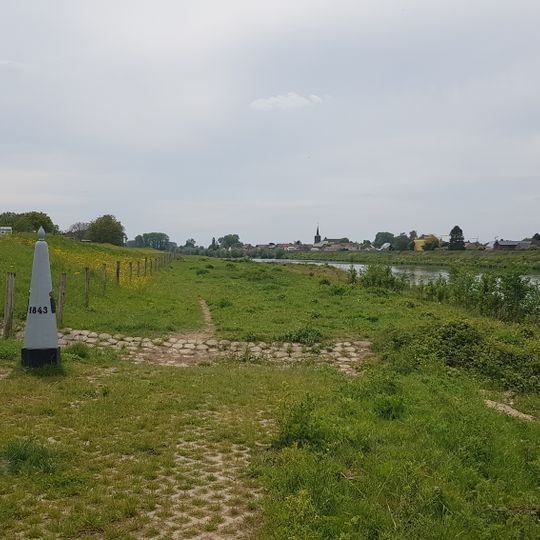 Belgium-Netherlands boundary stone no. 110N