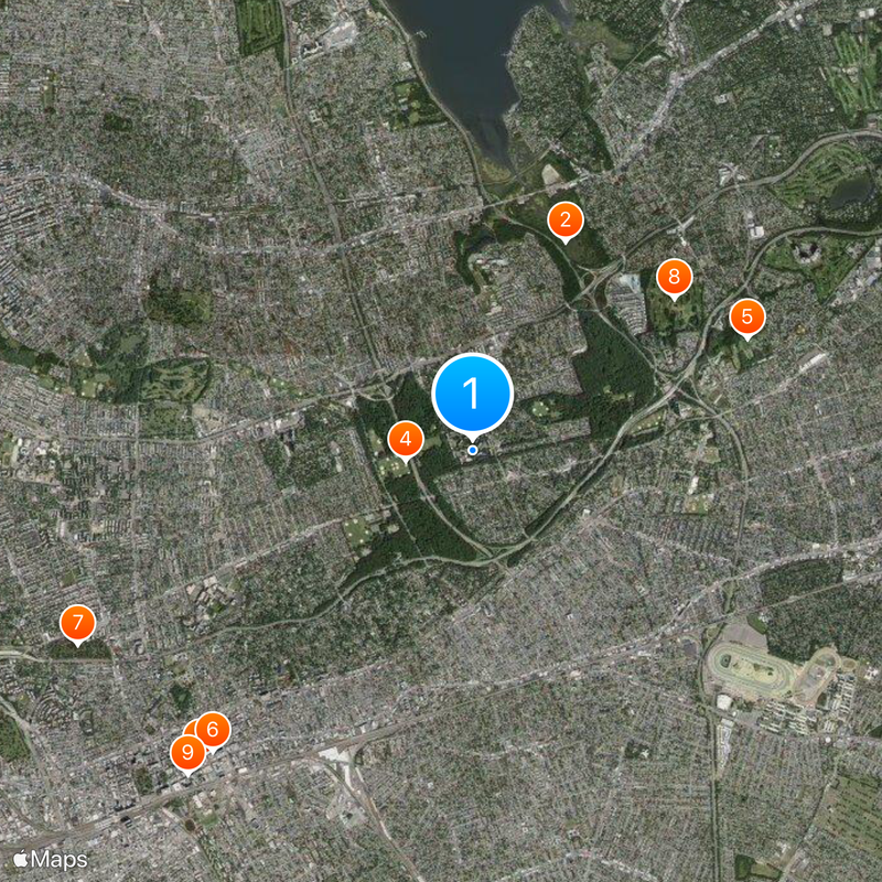 Long Island Motor Parkway Map