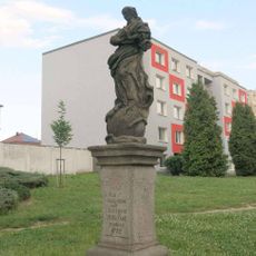 Socha Panny Marie v Jiráskově ulici v Klatovech