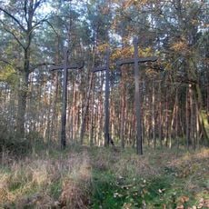 Kříže severovýchodně od Plas v lese