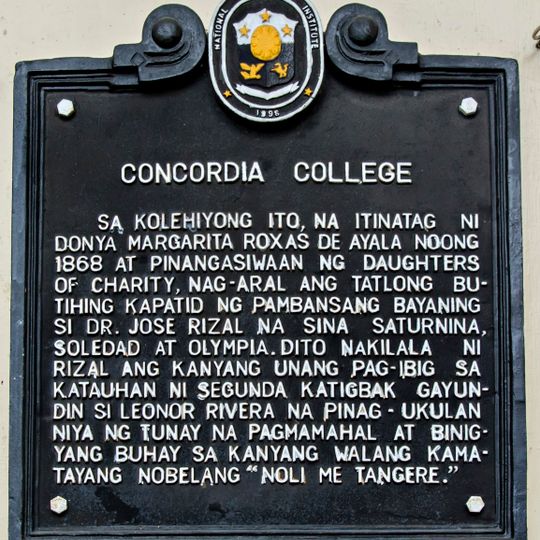 Concordia College historical marker
