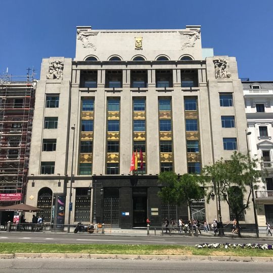 Former headquarters of the Banco de Vizcaya