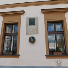 Pamětní deska Rudolfa Mahovského v Humpolci