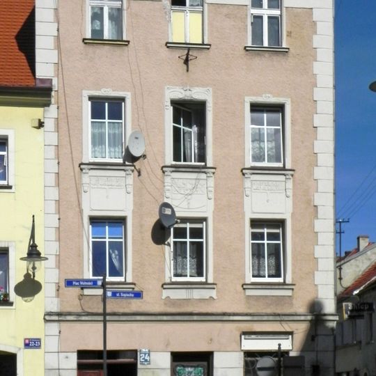 24 Wolności Square in Bystrzyca Kłodzka