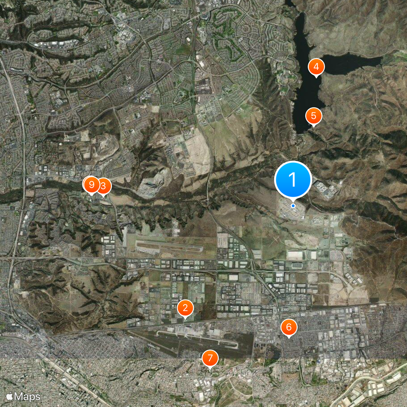 Richard J. Donovan Correctional Facility Map