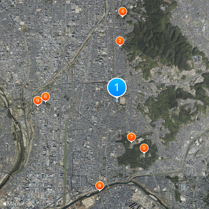 Fujinomori Shrine Mapa