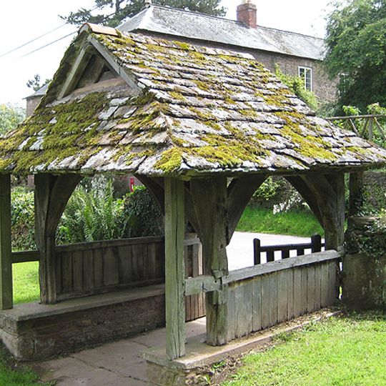 Lych Gate About 10 Yards South Of The Church Of St John The Baptist