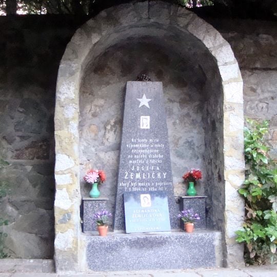 Memorial of Josef Žemlička