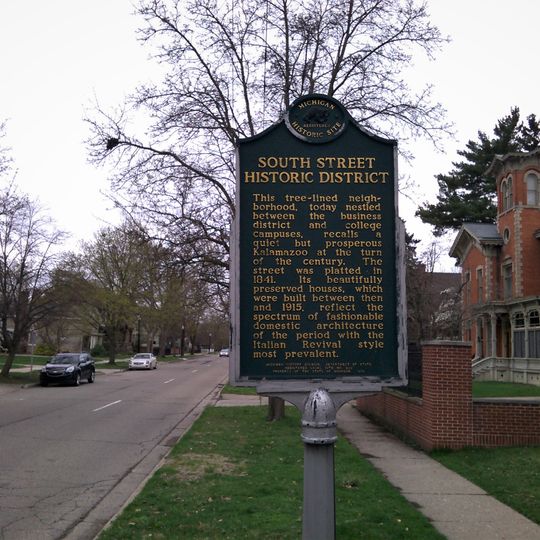 South Street Historic District Historical Marker