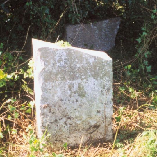 Milestone, Wycombe Road; S of jct with Shootacre Lane