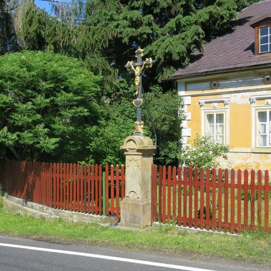 Kříž u domu 46 v Brtníkách