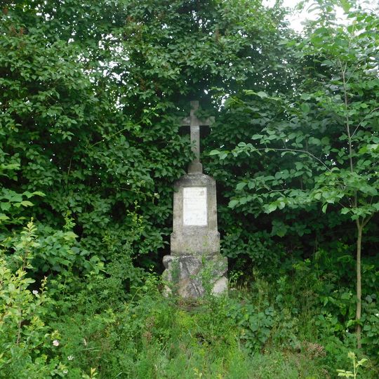 Kříž v Chlovech v lokalitě Za sady