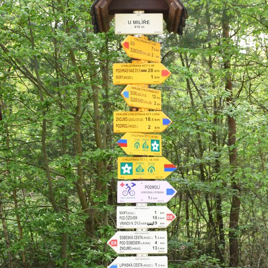 Rozcestník U Milíře