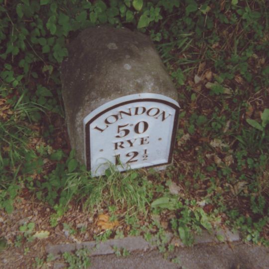 Milestone Opposite Sandhurst Farm Shop