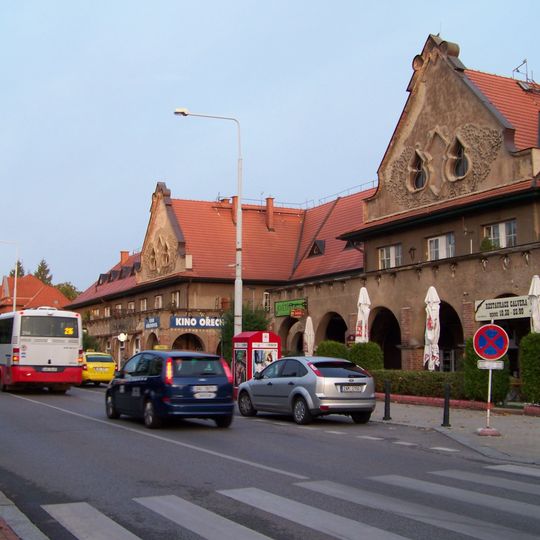 Central building of Ořechovka