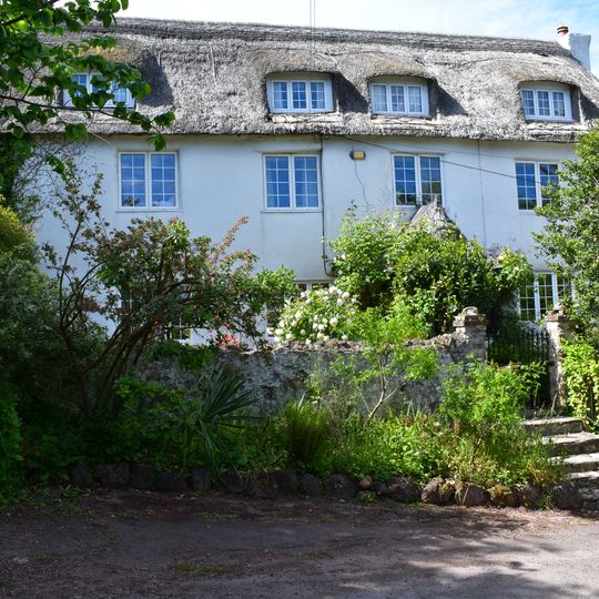 Higher Coombe Farmhouse And Attached Walls And Gate Piers