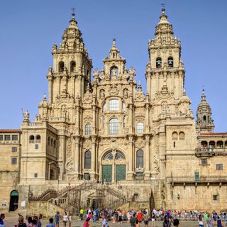 Old town of Santiago de Compostela