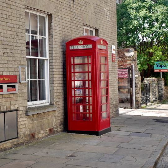 K6 Telephone Kiosk Outside The Old Post Office