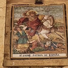 Ceramic panel of Saint James