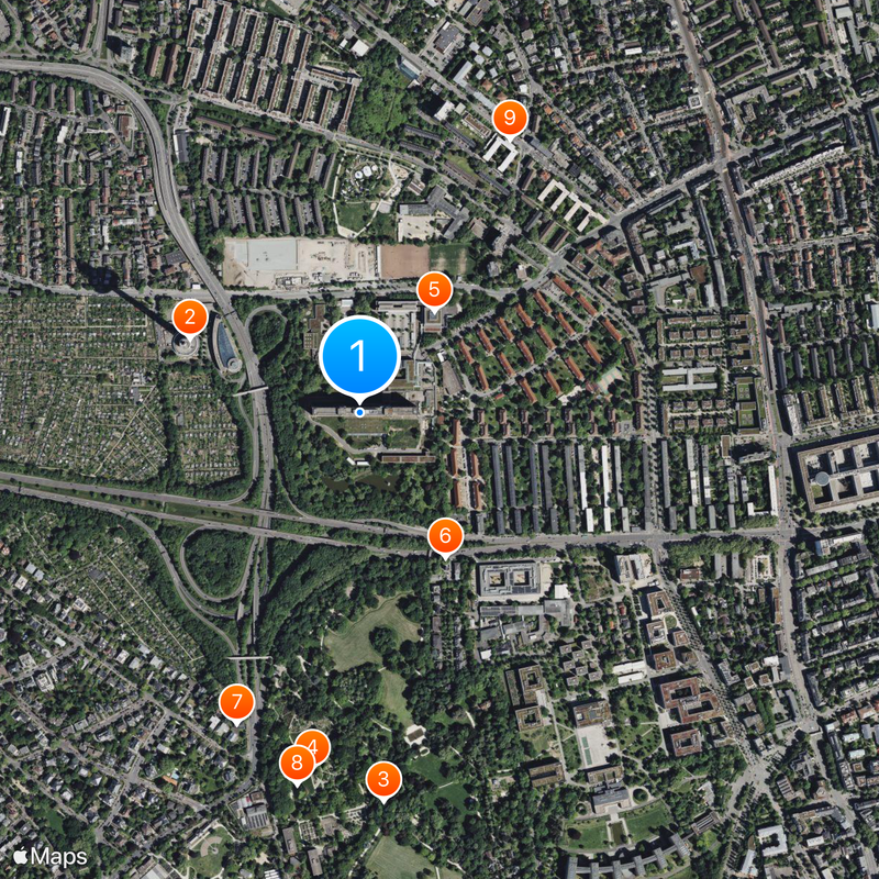 Deutsche Bundesbank Map