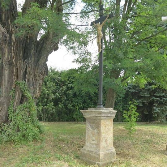 Kříž na křižovatce Smetanovy ulice v Lovosicích