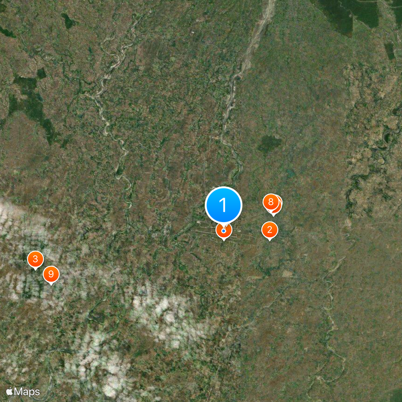 Gautam Buddha Airport Map